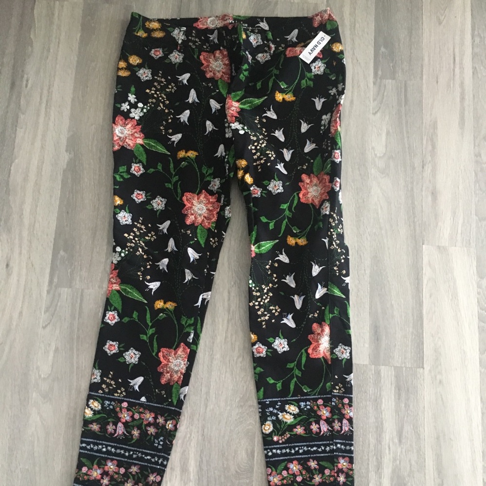 Floral Print Pixie Pants